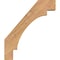 Ekena Millwork 5 1/2"W x 24"D x 28"H Merced Smooth Knee Brace, Western Red Cedar BRC06X24X28MRC00SWR - alternate 3